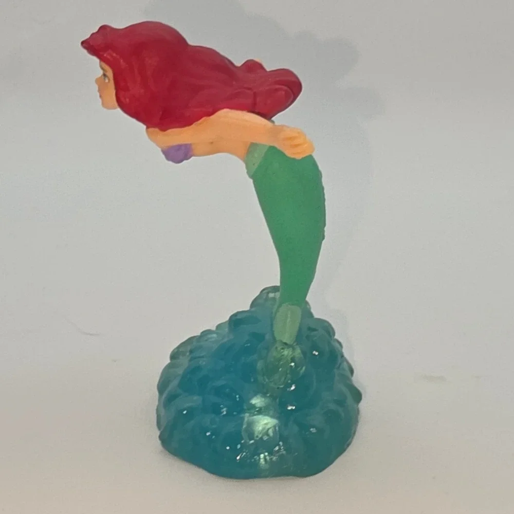Disney Ariel PVC Figure 3in Green Fair Applause Vintage